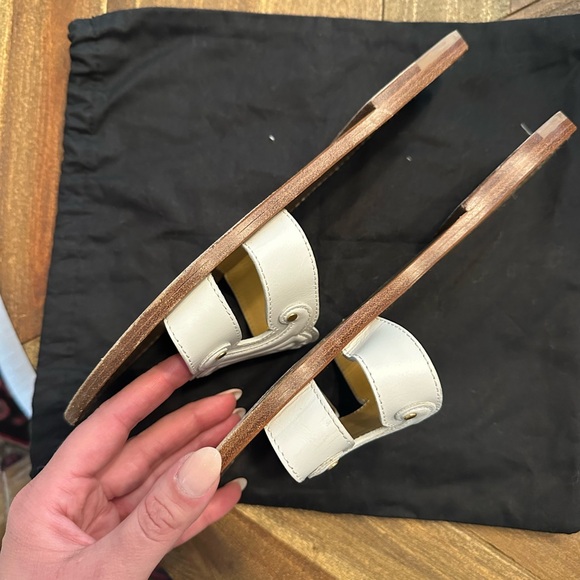 Celine Triomphe sandal white size 41 - Picture 4 of 8